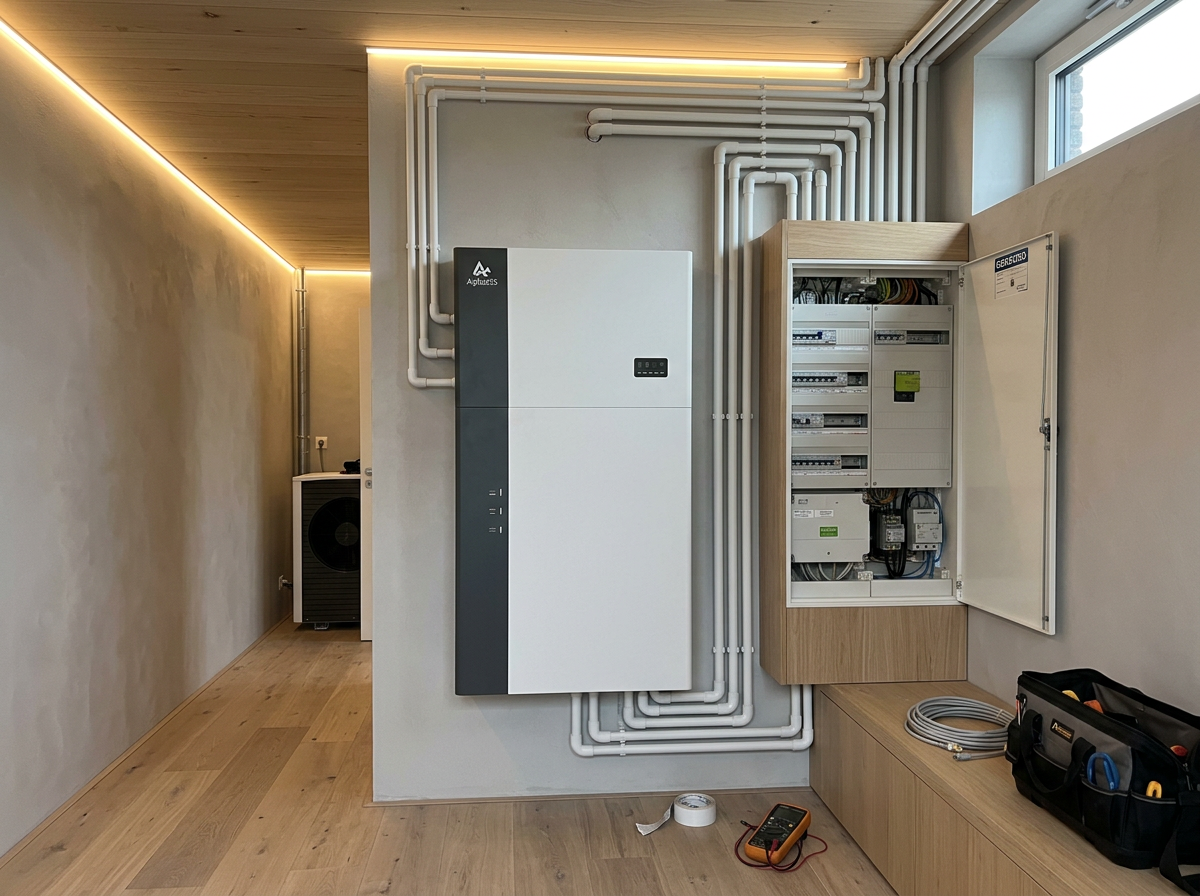 Technische ruimte nieuwbouw